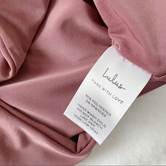NWT Lulu’s Mauve CutOut Shoulder Long Sleeve Bodysuit - Picture 10 of 13